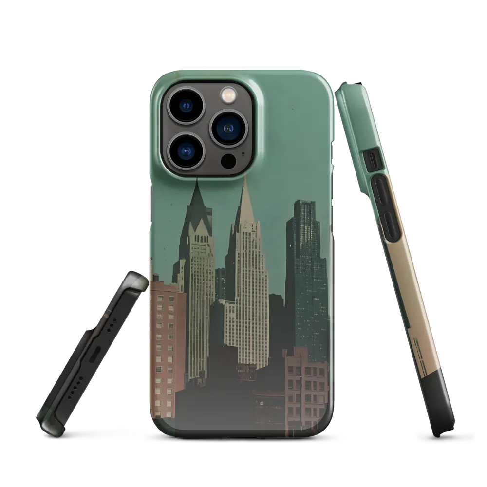 Urban Nostalgia: A Retro Cityscape