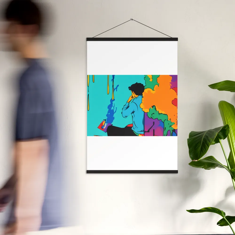 The Artist Within | Poster With Black Wood Hanger | 24″×36″