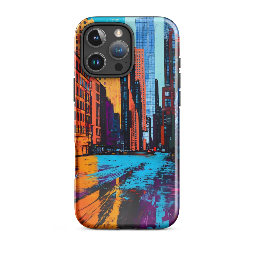Vibrant Urban Horizons | Phone Case |  16 Pro Max | Tough Case | Glossy