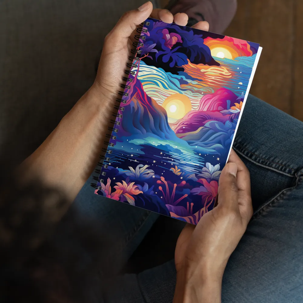 Tropical Dreamscape | Spiral Notebook