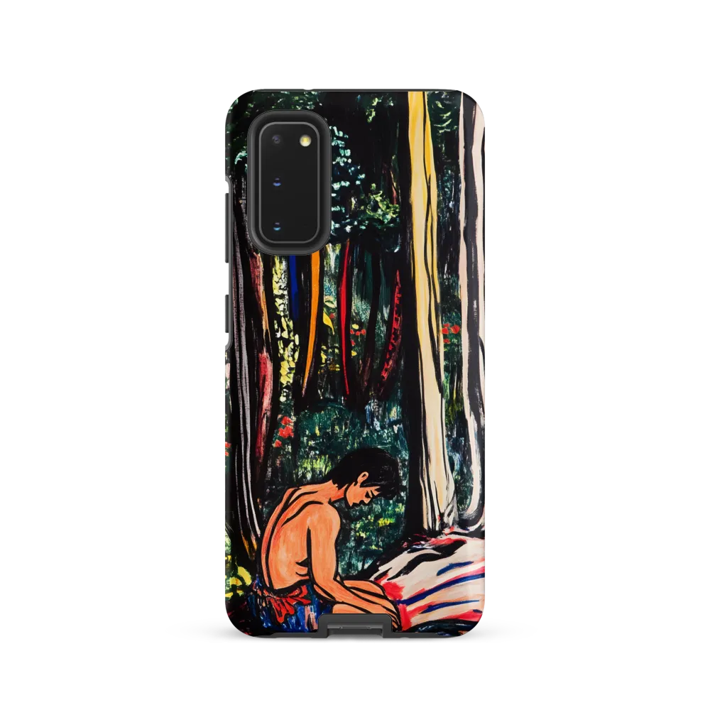 Contemplation in Nature | Phone Case |  S20 | Tough Case | Matte