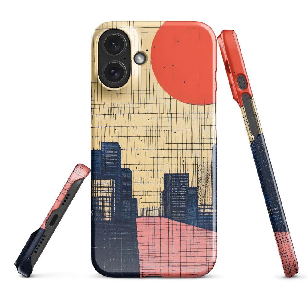 Urban Echoes: A Minimalist Cityscape