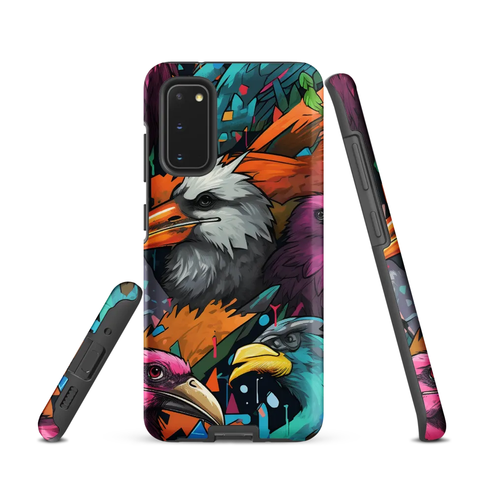 Avian Vortex: A Celebration of Color and Form