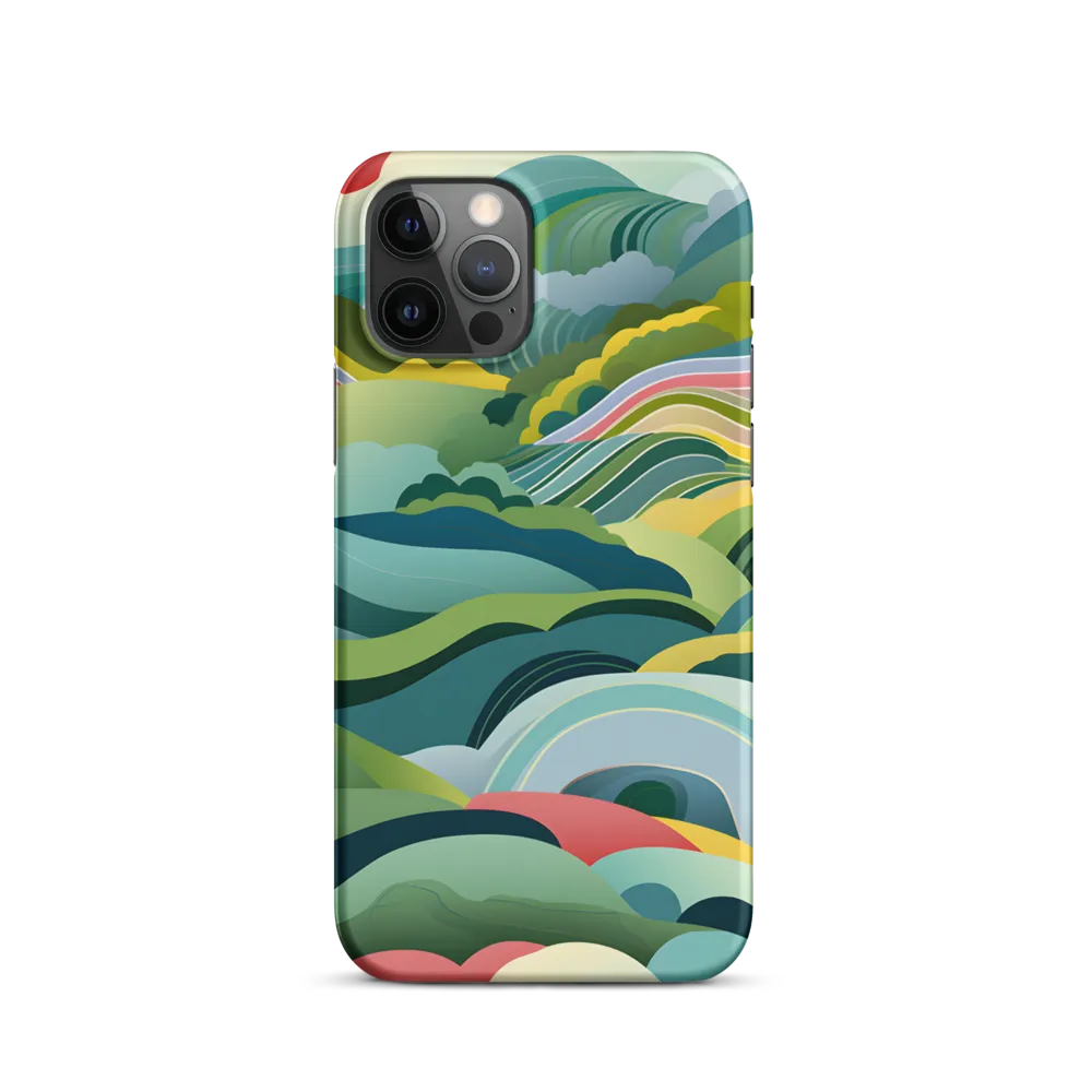 Waves of Serenity | Phone Case |  12 Pro | Snap Case | Matte