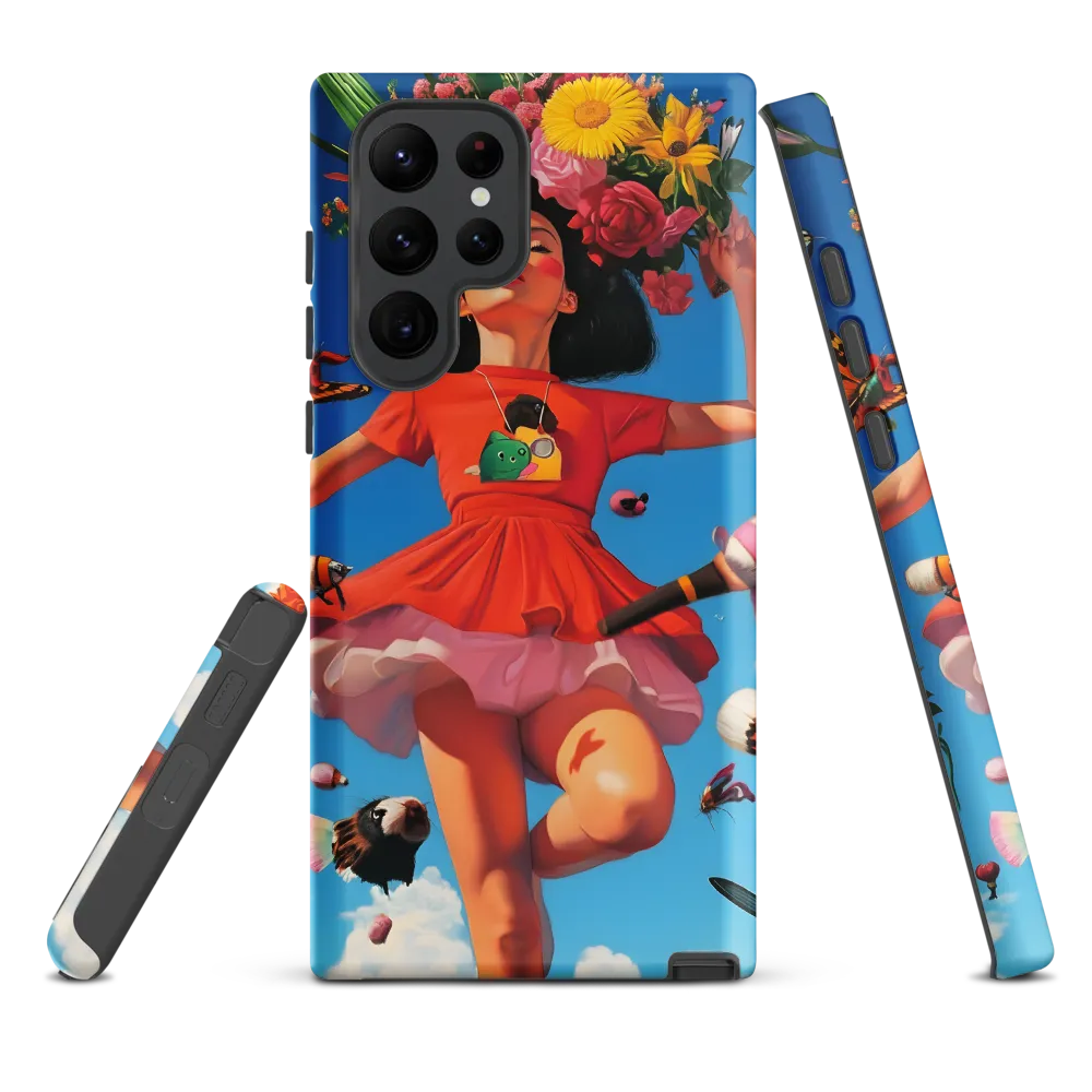 Joyful Whimsy | Phone Case |  S22 Ultra | Tough Case | Matte