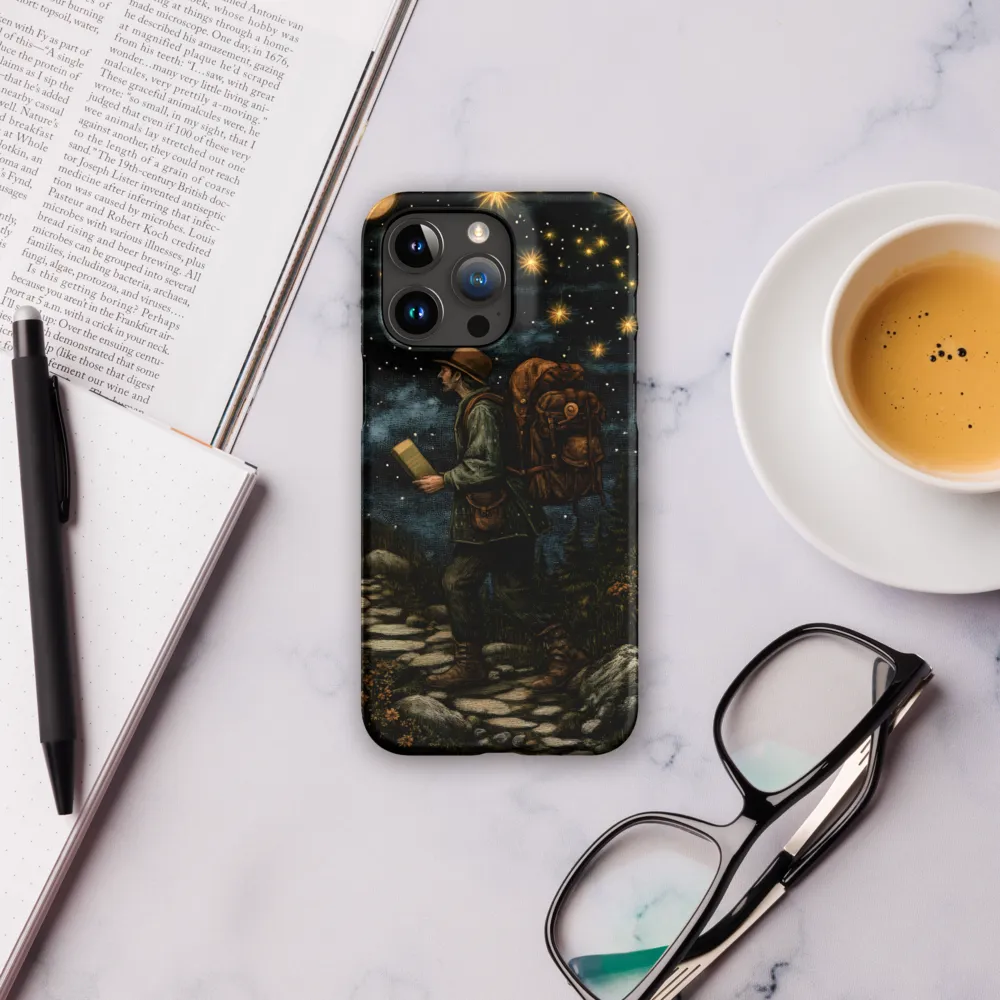 Journey Through a Starry Night | Phone Case |  15 Pro Max | Snap Case | Matte