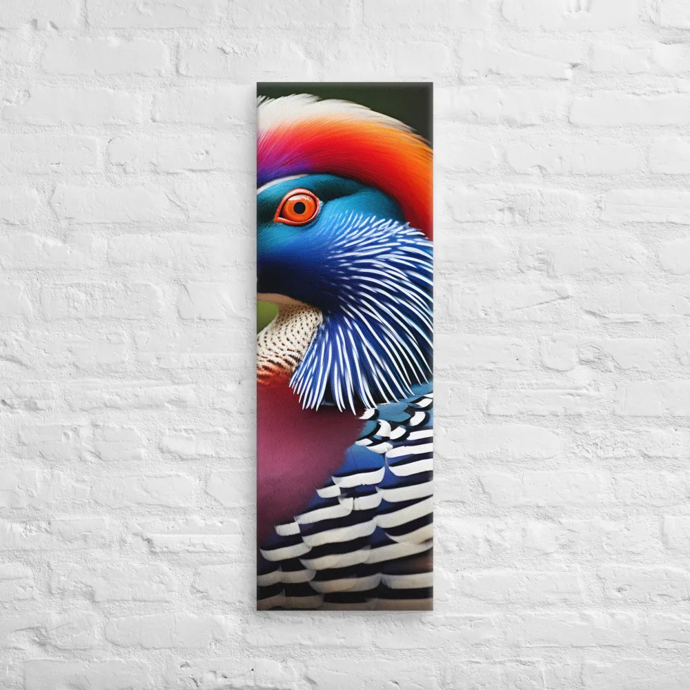 The Majestic Mandarin | Canvas | 12″×36″
