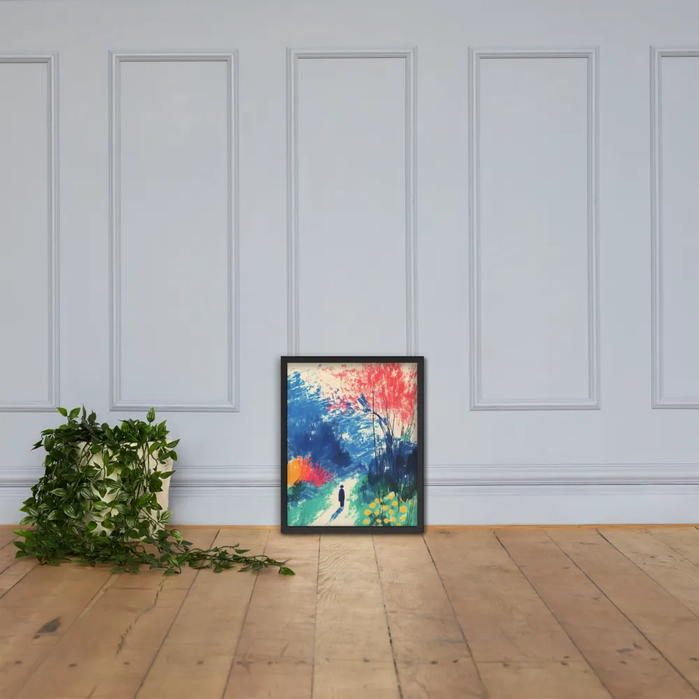Whispers of Tranquility | Poster with Black Frame | 16″×20″