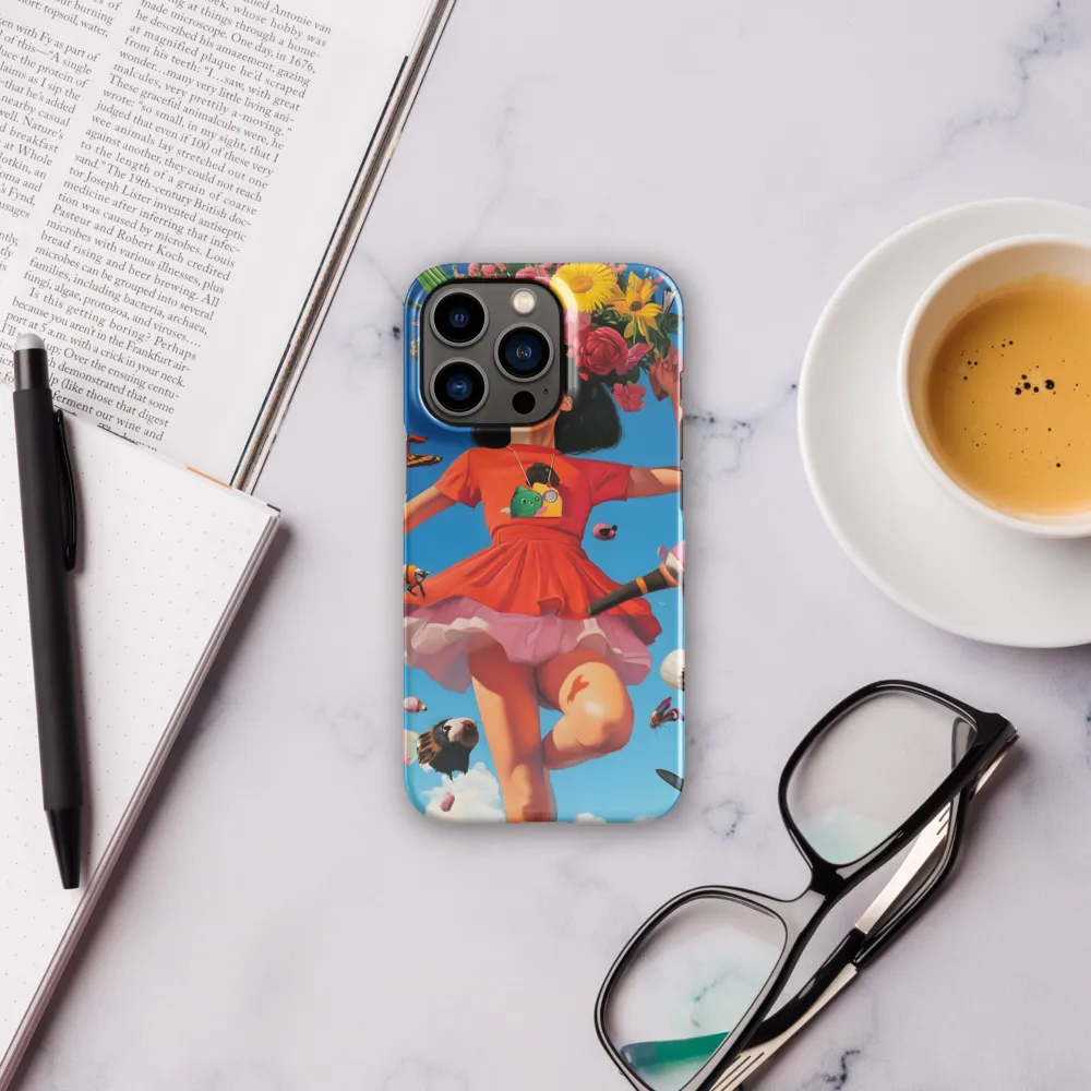 Joyful Whimsy | Phone Case |  13 Pro | Snap Case | Glossy