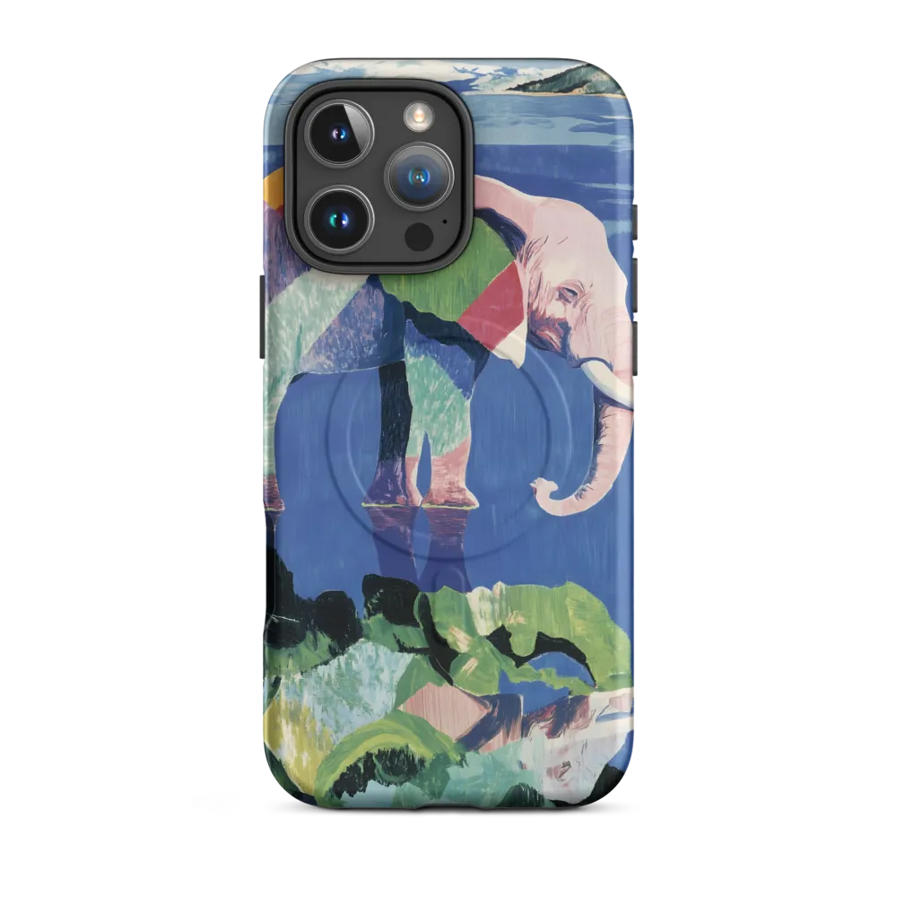 Serenity in Color: The Elephants of Reflection