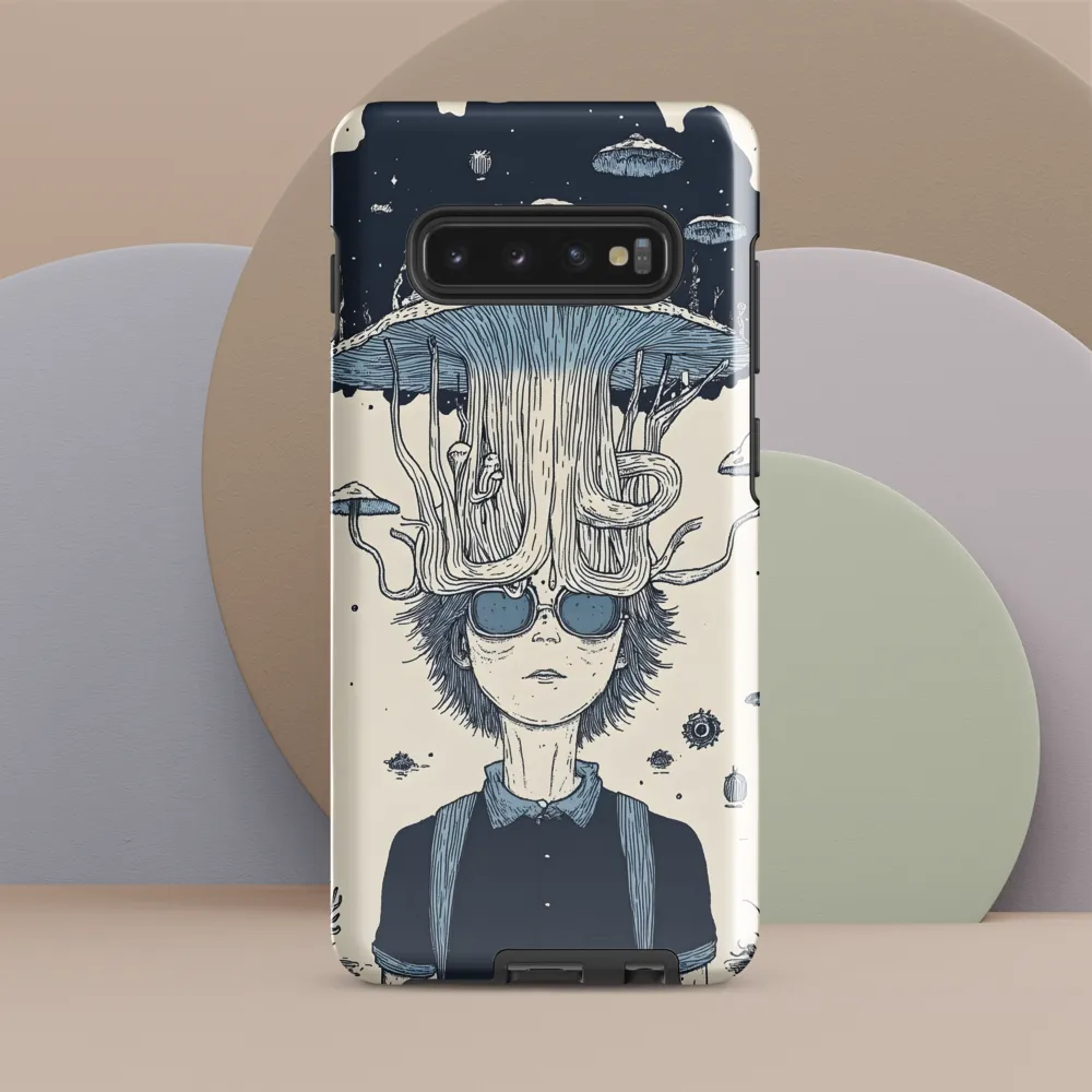 Dreamscape of Jellyfish Thoughts | Phone Case |  S10 Plus | Tough Case | Glossy