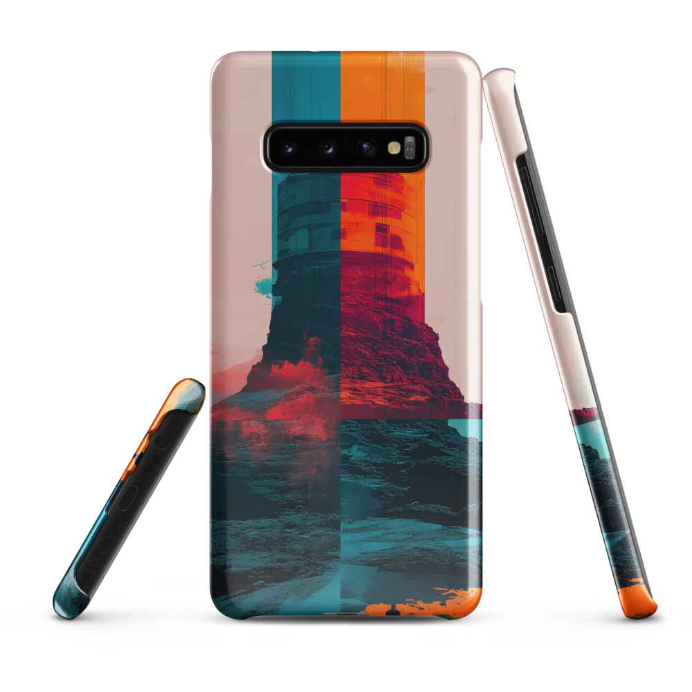 Ethereal Fortress at Sunset | Phone Case |  S10 Plus | Snap Case | Glossy