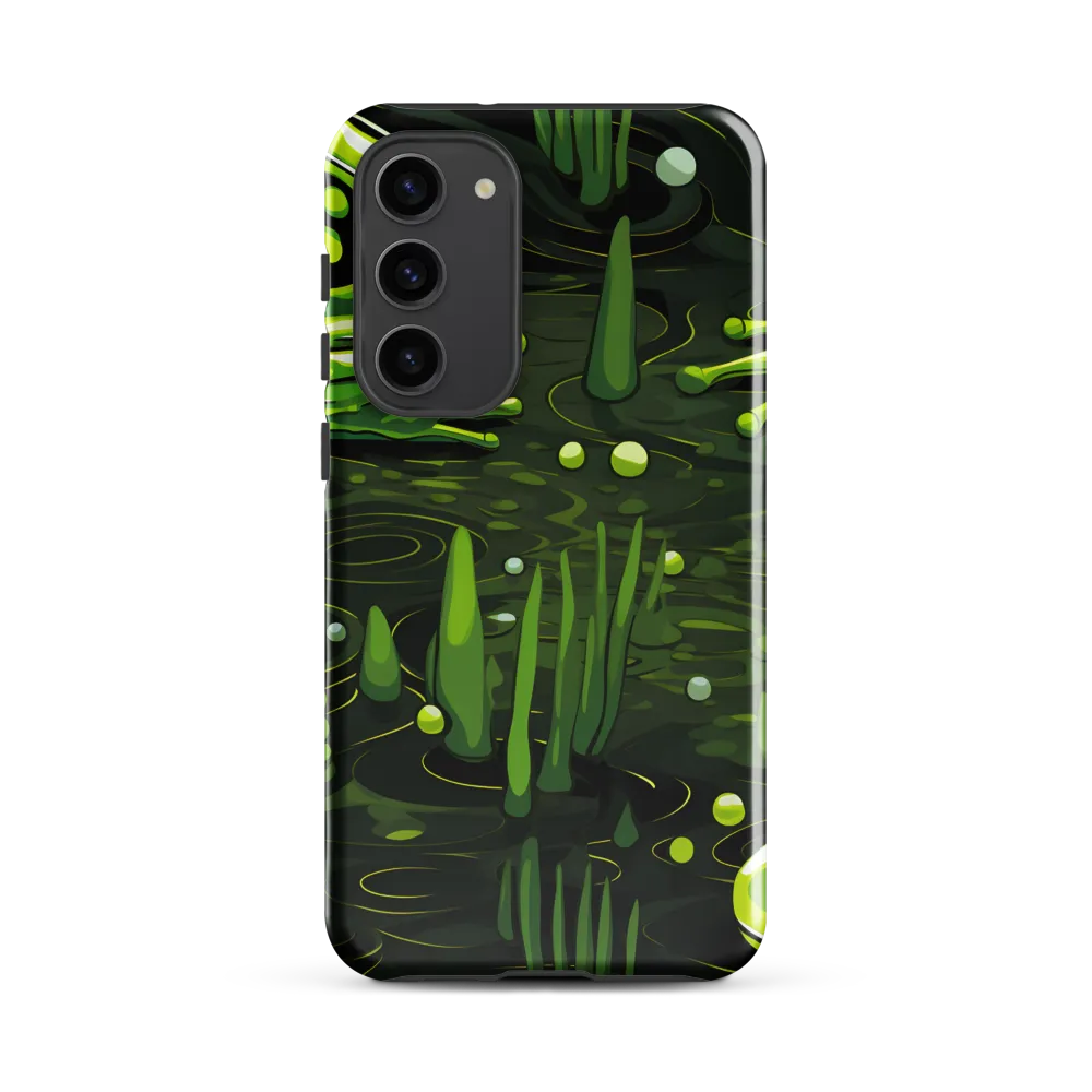 Green Harmony: Life Beneath the Surface