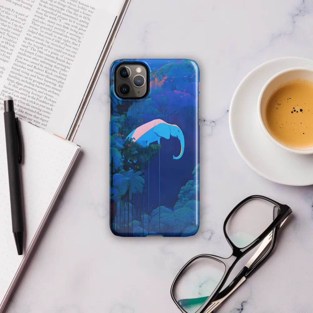 Floating Dreams: The Elephant in the Jungle | Phone Case |  11 Pro Max | Snap Case | Glossy