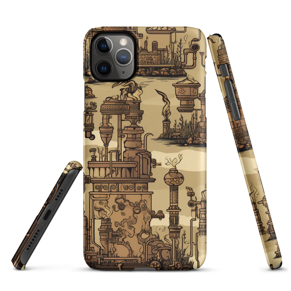 Whimsical Industrial Landscape | Phone Case |  11 Pro Max | Snap Case | Matte