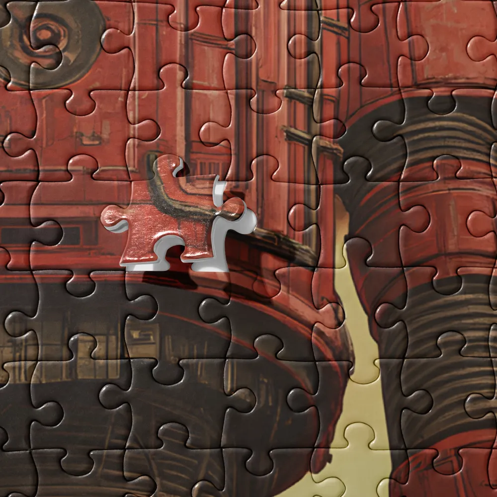 The Colossus of Rust | Jigsaw Puzzle | 252 pieces