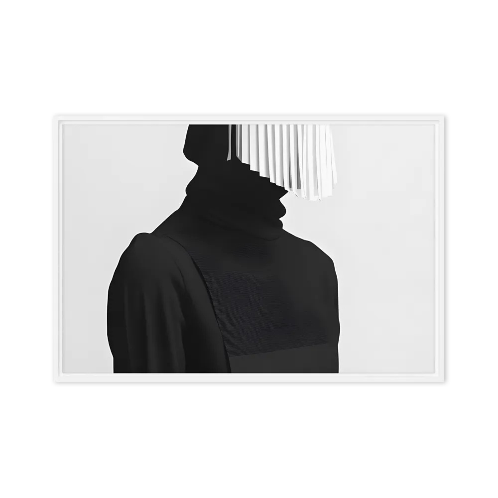 Veil of Mystery | Canvas with White Frame | 24″×36″