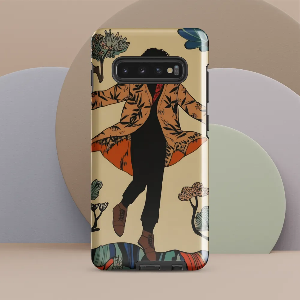 In Full Bloom: Embracing Nature's Whimsy | Phone Case |  S10 Plus | Tough Case | Glossy