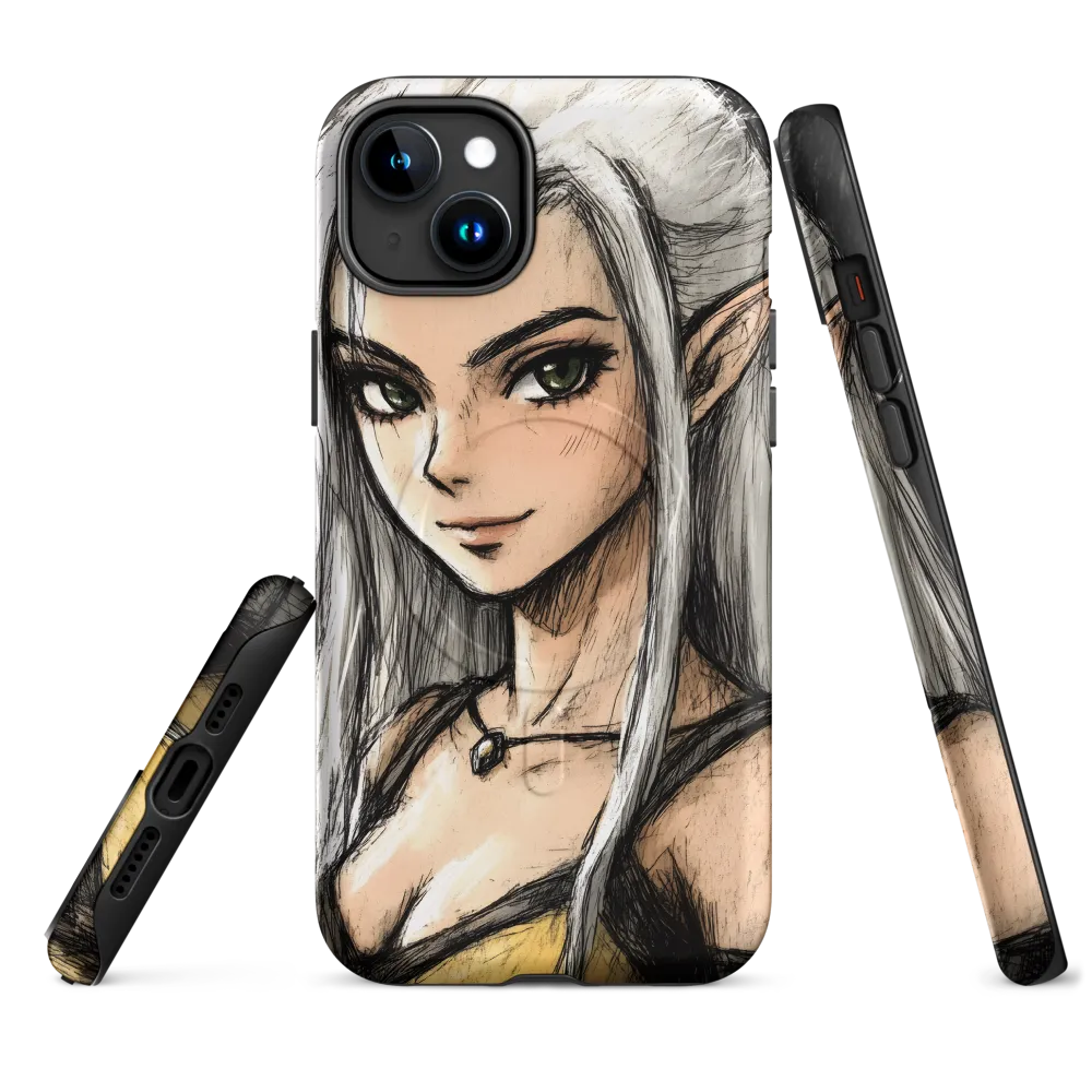 Ethereal Elegance: The Elf's Portrait