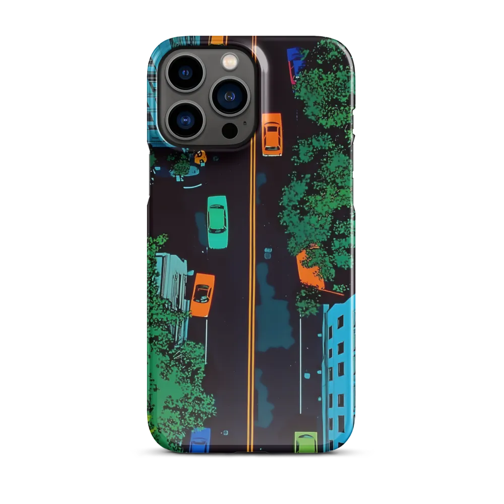 Urban Pulse: A Colorful Intersection