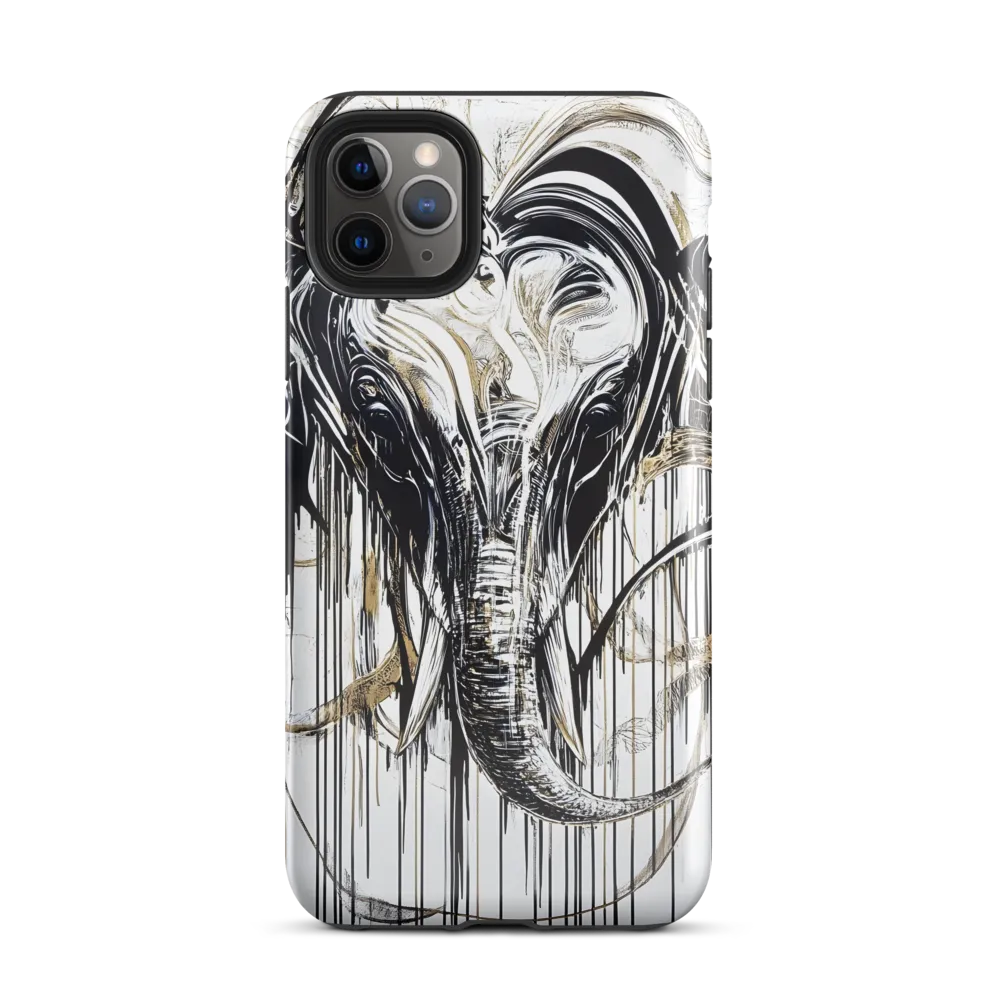 Majestic Elegance: The Heart of an Elephant | Phone Case |  11 Pro Max | Tough Case | Glossy