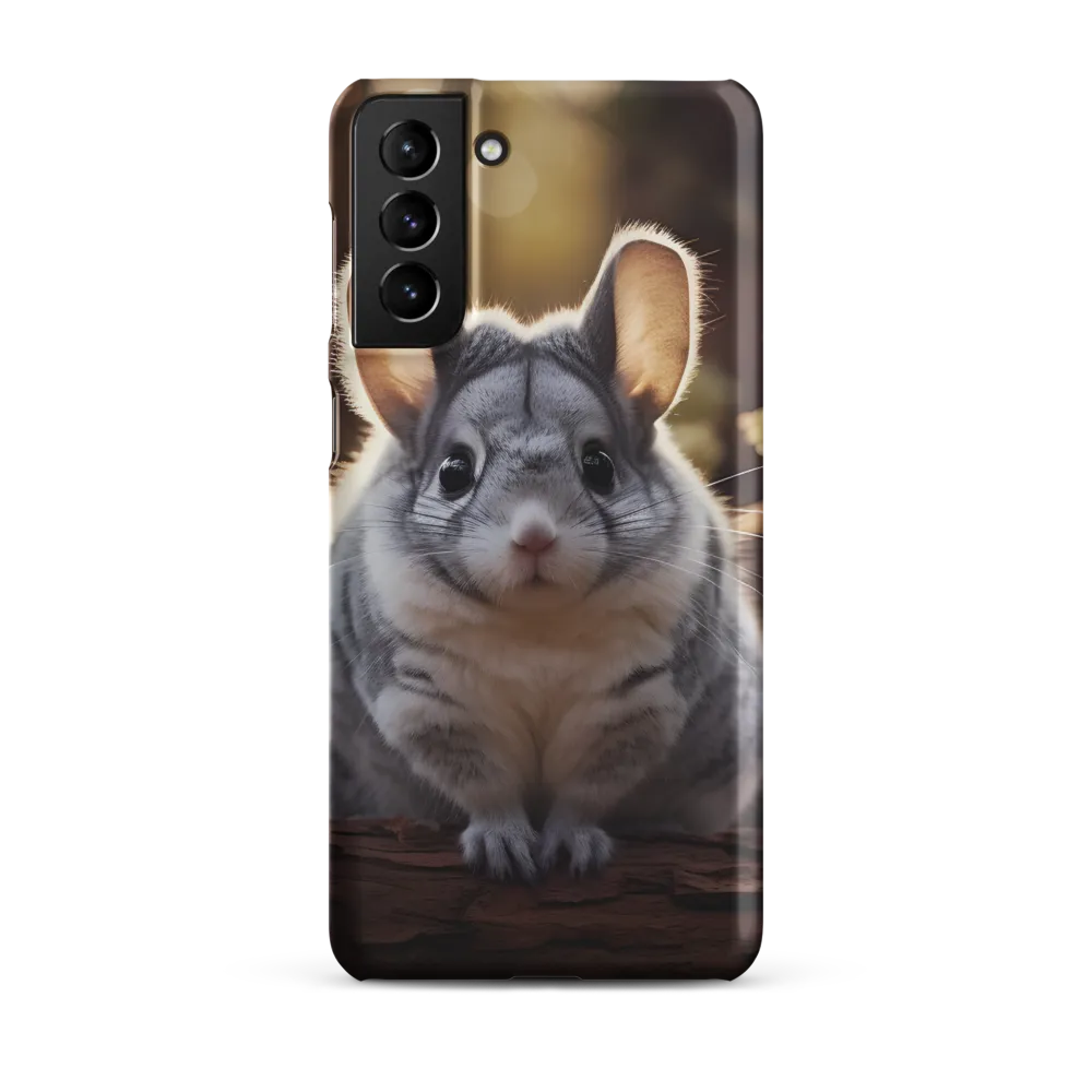 Curious Chinchilla in the Forest