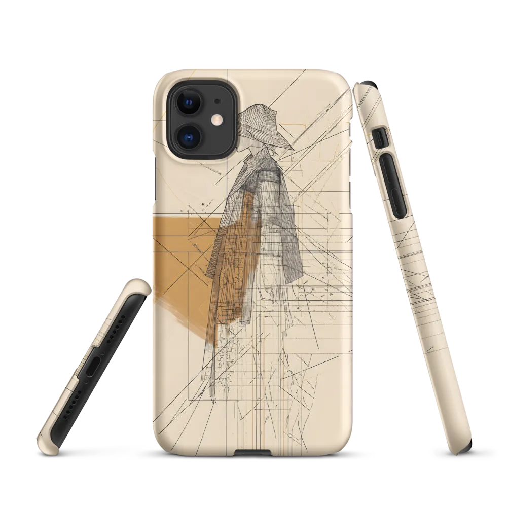 Abstract Profile: A Minimalist Exploration | Phone Case |  11 | Snap Case | Matte