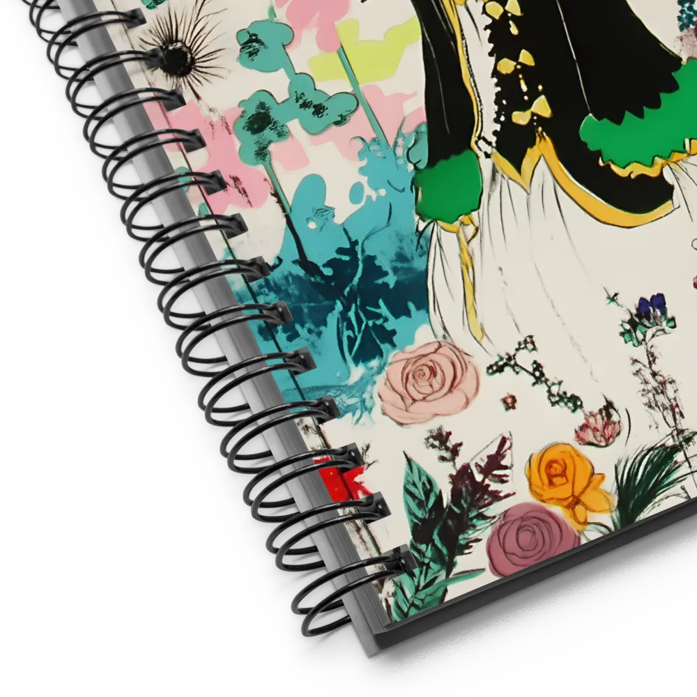 Whimsical Garden Reverie | Spiral Notebook