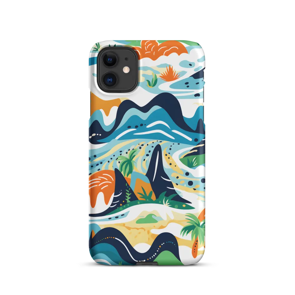 Abstract Tropical Landscape