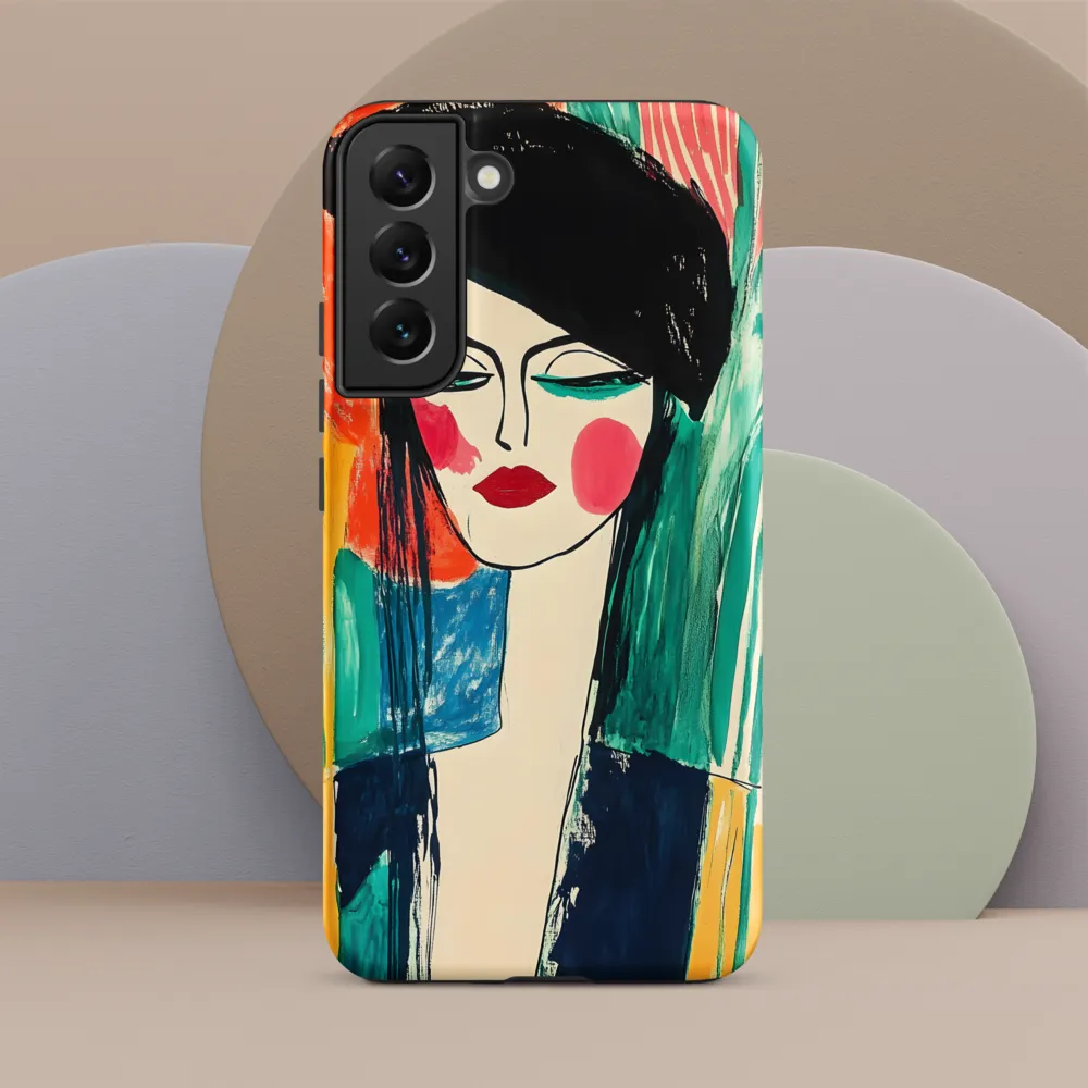 Portrait of Confidence | Phone Case |  S22 Plus | Tough Case | Matte