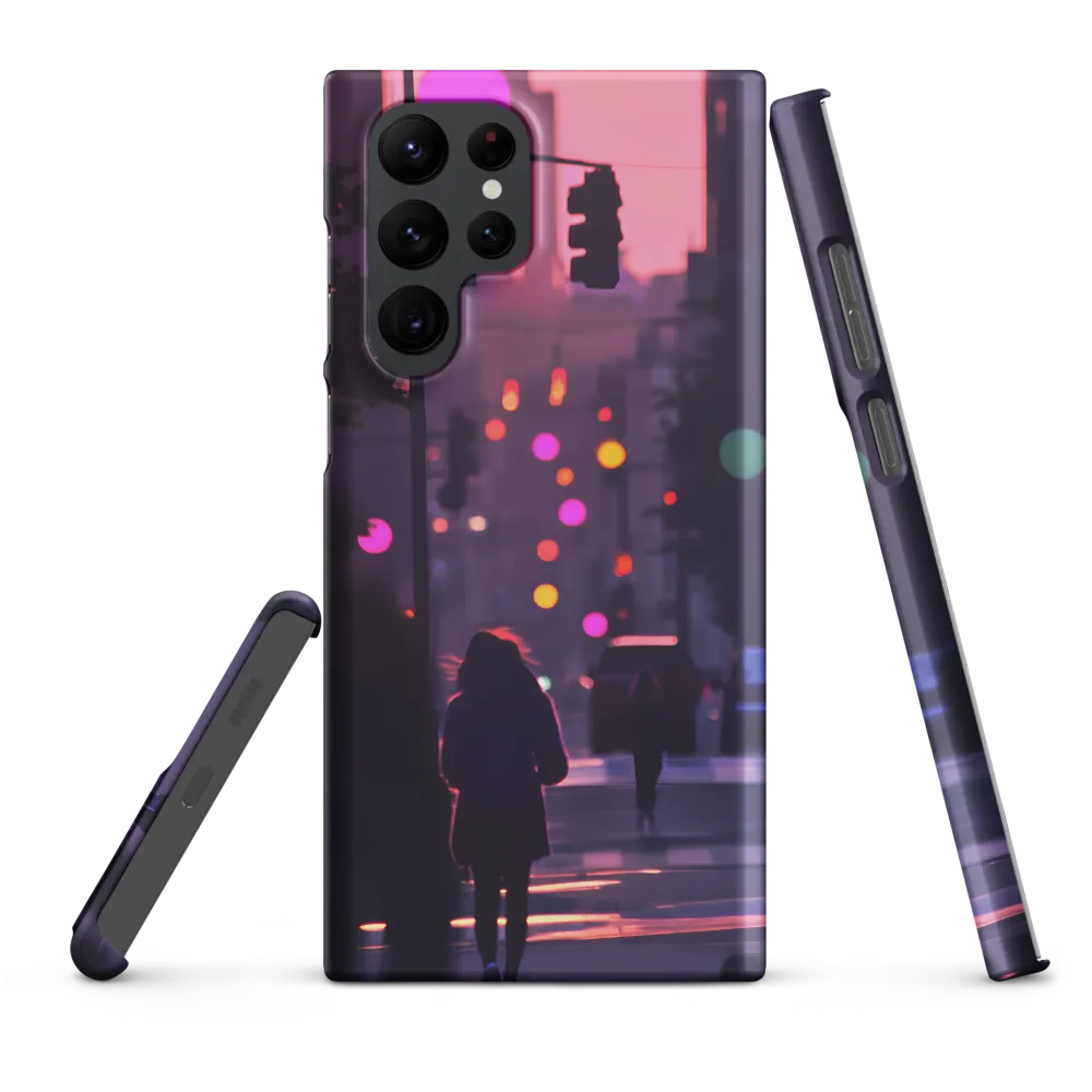 City Silhouettes at Dusk | Phone Case |  S22 Ultra | Snap Case | Matte