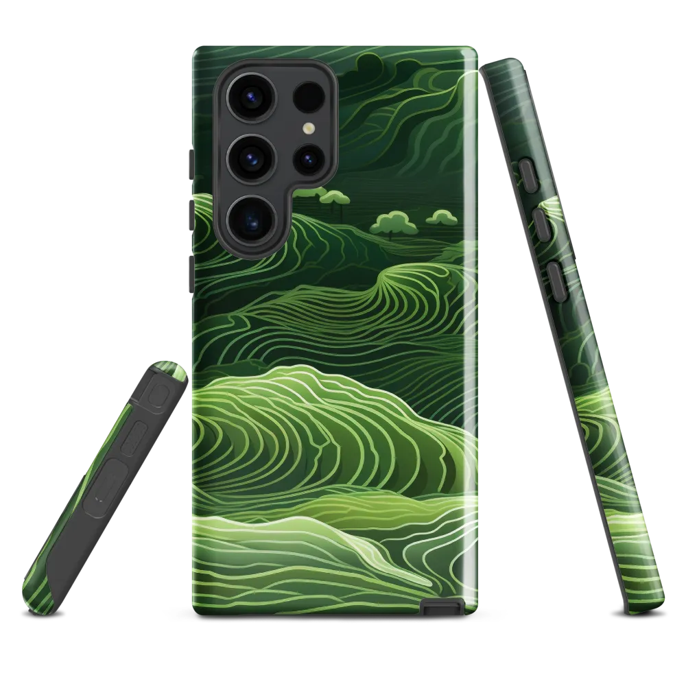 Whispers of Green Hills | Phone Case |  S23 Ultra | Tough Case | Glossy