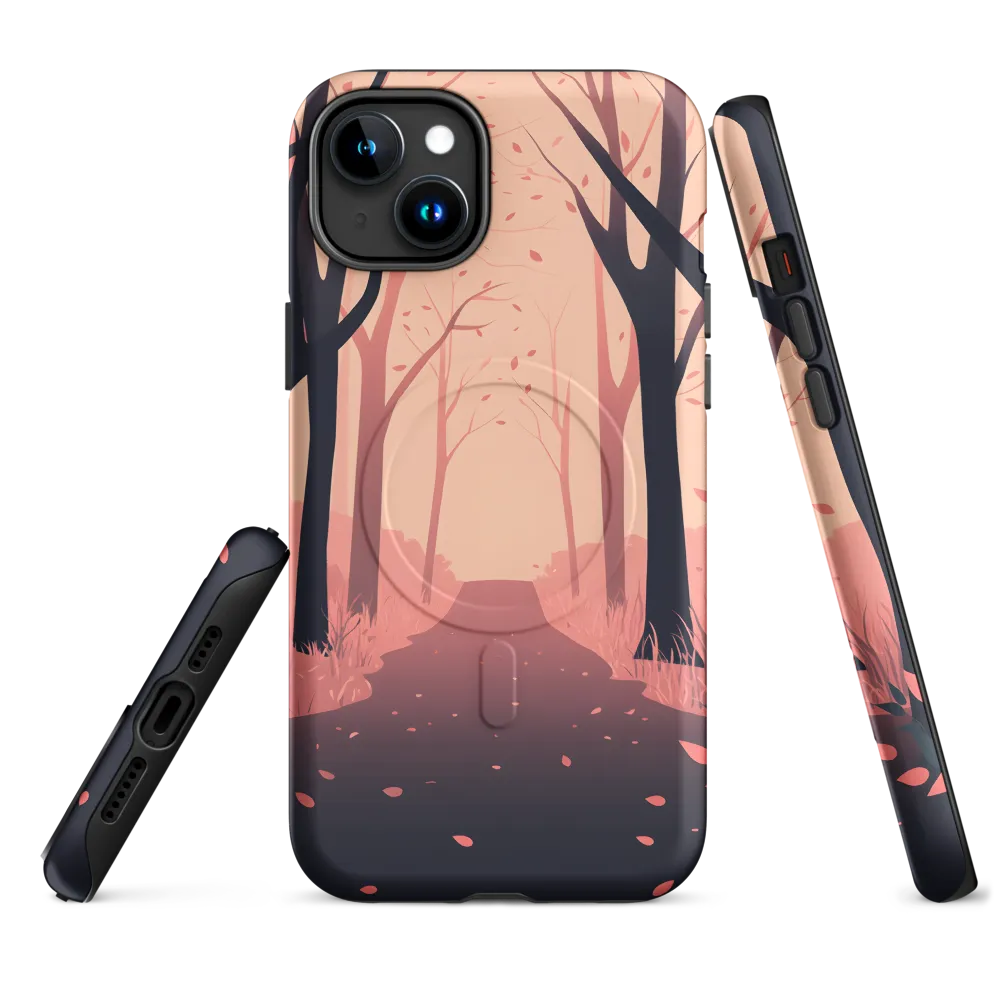 Whispers of a Serene Forest | Phone Case |  15 Plus | MagSafe® Tough Case | Matte