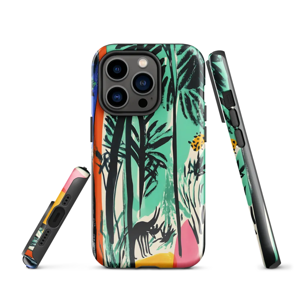 Whispers of the Jungle | Phone Case |  14 Pro | Tough Case | Glossy
