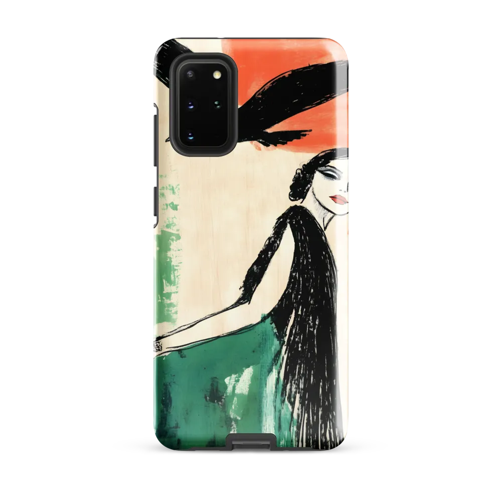 Elegance in Flight | Phone Case |  S20 Plus | Tough Case | Glossy