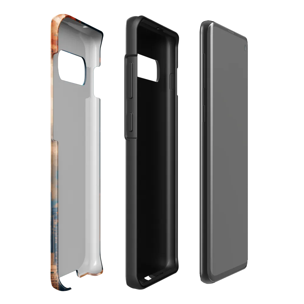 Cosmic Curiosity: A Glimpse into the Future | Phone Case |  S10 Plus | Tough Case | Glossy