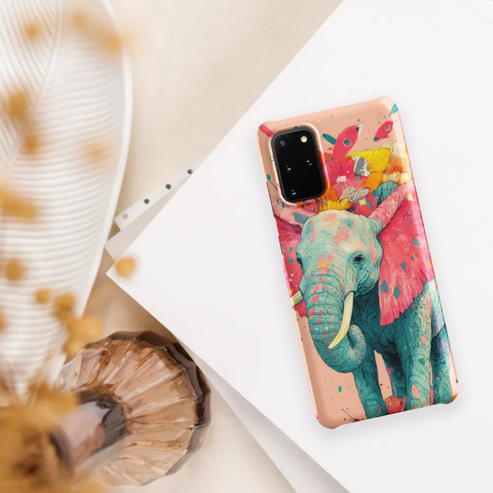 Whimsical Elegance: The Floral Elephant