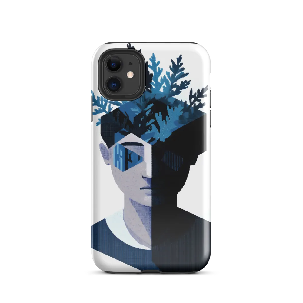Nature's Reflection in a Surreal Portrait