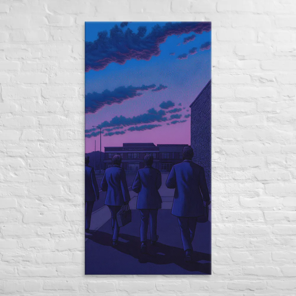The Twilight Stroll | Canvas | 30″×60″