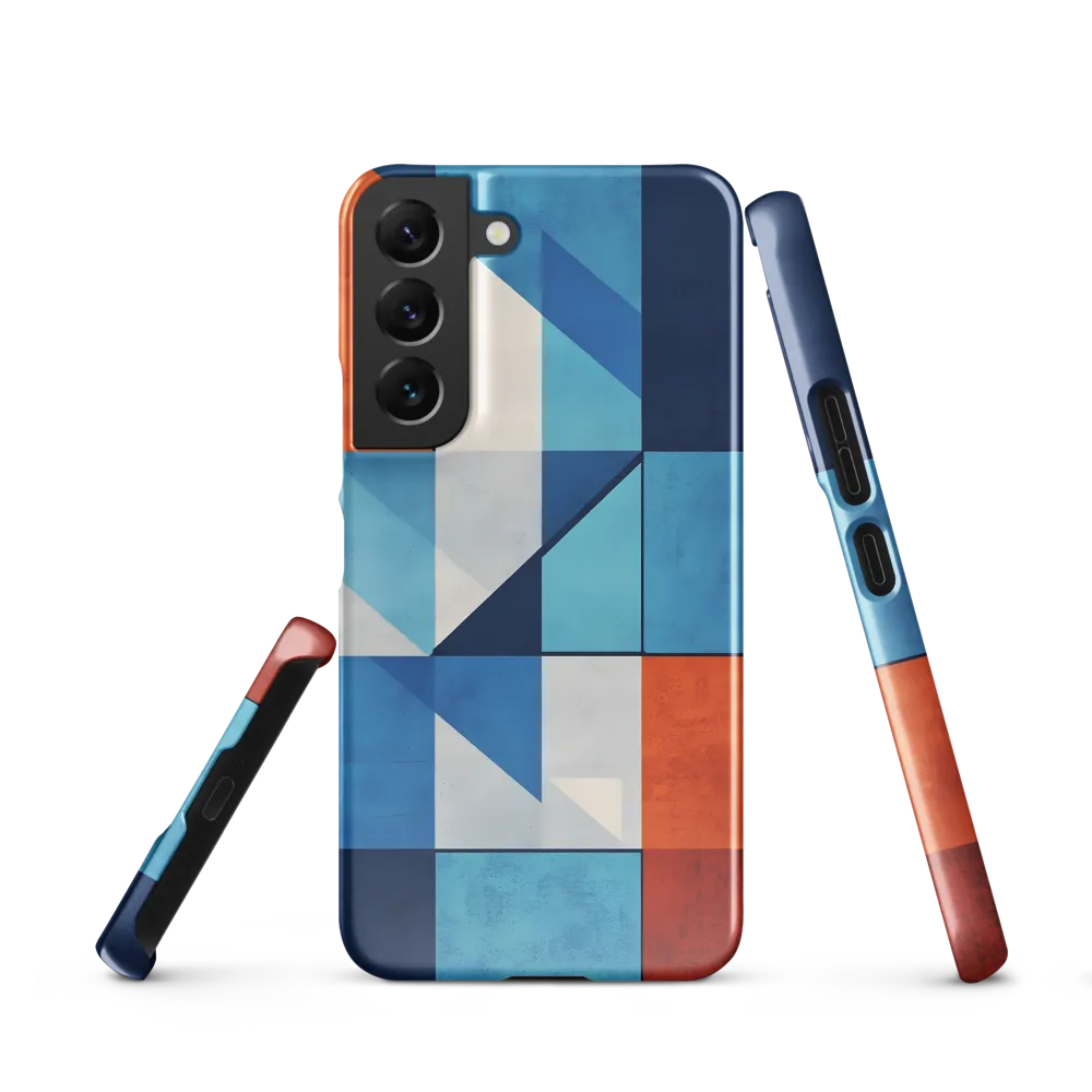 Geometric Harmony in Color | Phone Case |  S22 | Snap Case | Glossy