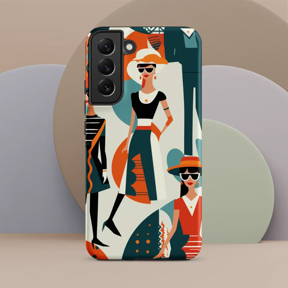 Chic Figures in Pop Art
