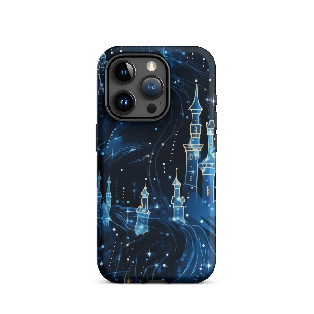 Dreamy Castles in a Starry Sky | Phone Case |  15 Pro | Tough Case | Matte