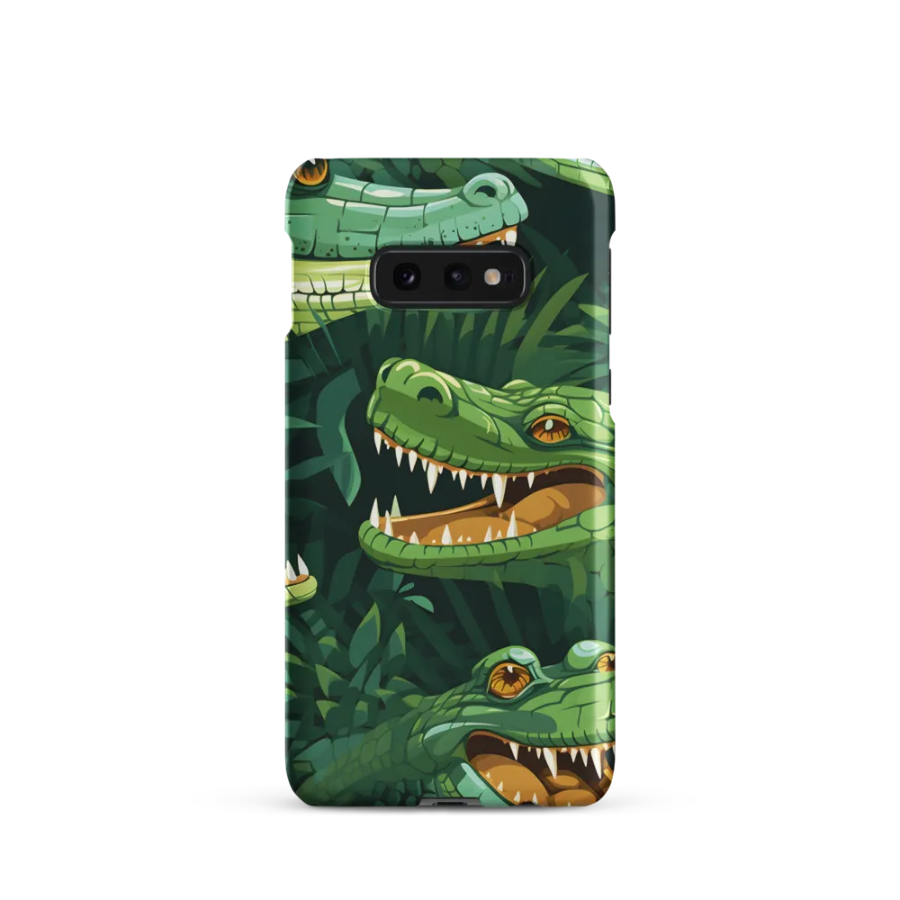 Fierce Crocodilian Medley | Phone Case |  S10e | Snap Case | Matte