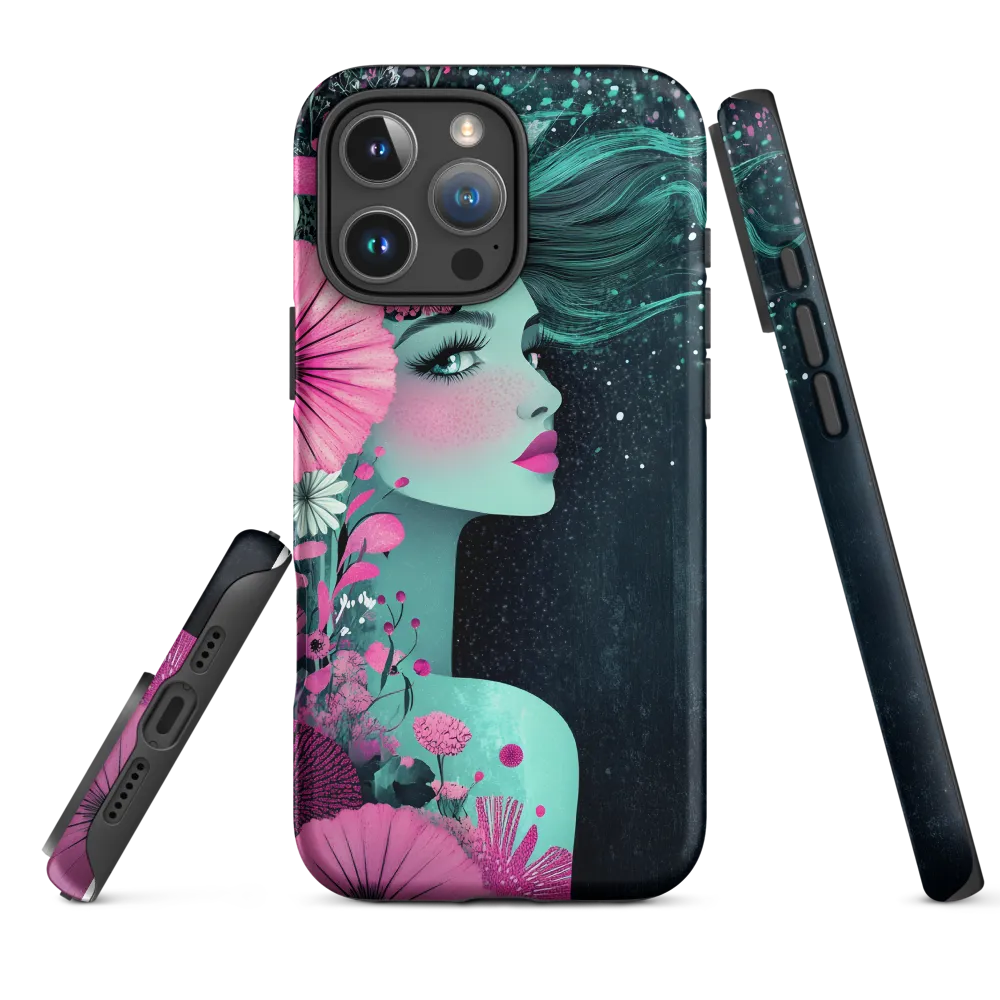 Floral Harmony: Portrait of Serenity