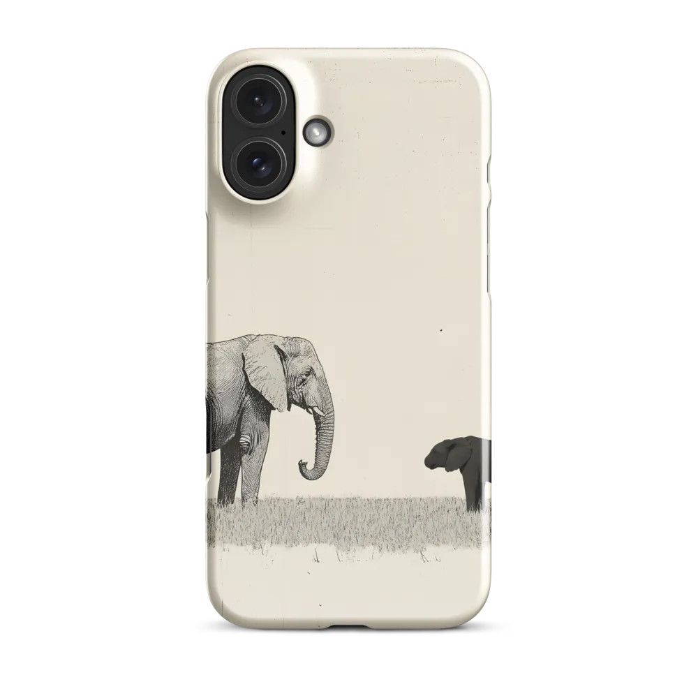 Contrasting Companions | Phone Case |  16 Plus | Snap Case | Glossy