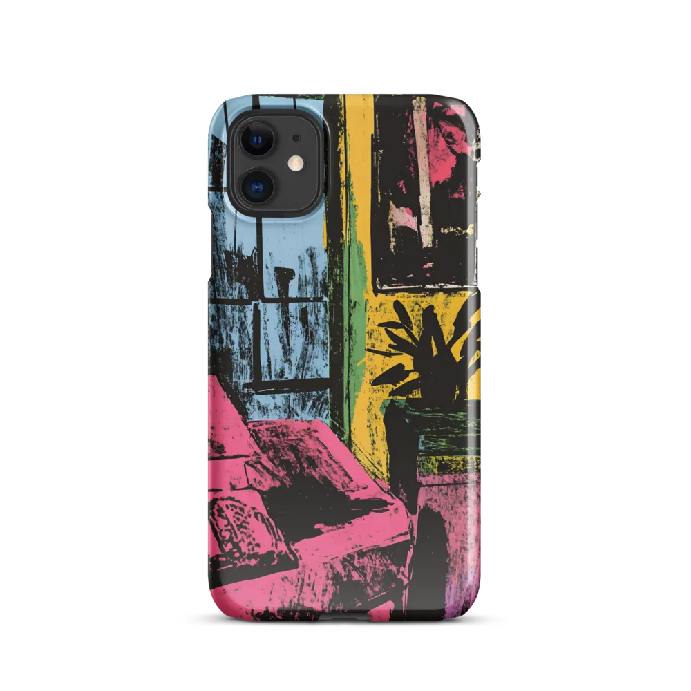 Vibrant Living: A Playful Interior | Phone Case |  11 | Snap Case | Glossy