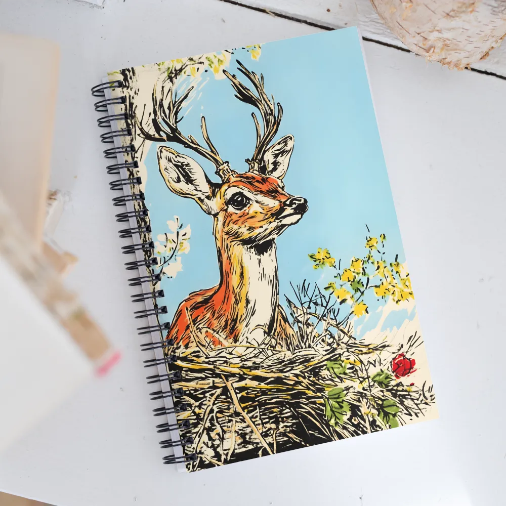 Nestled Majesty | Spiral Notebook