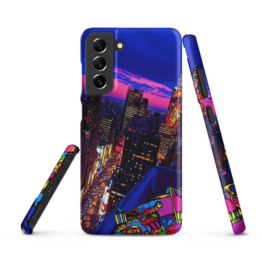 Neon Twilight: A City in Vibrance