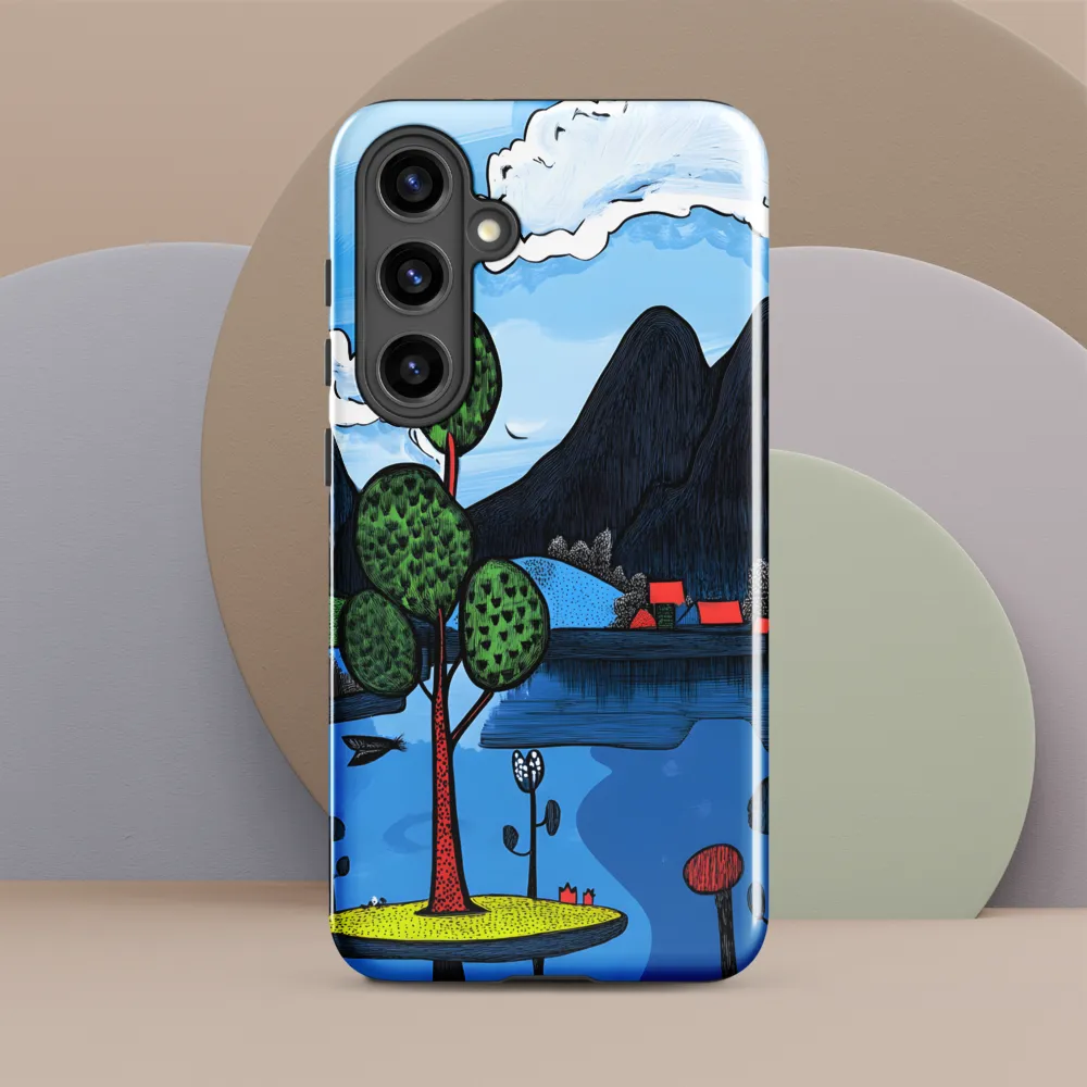 Whimsical Landscapes: A Play of Colors