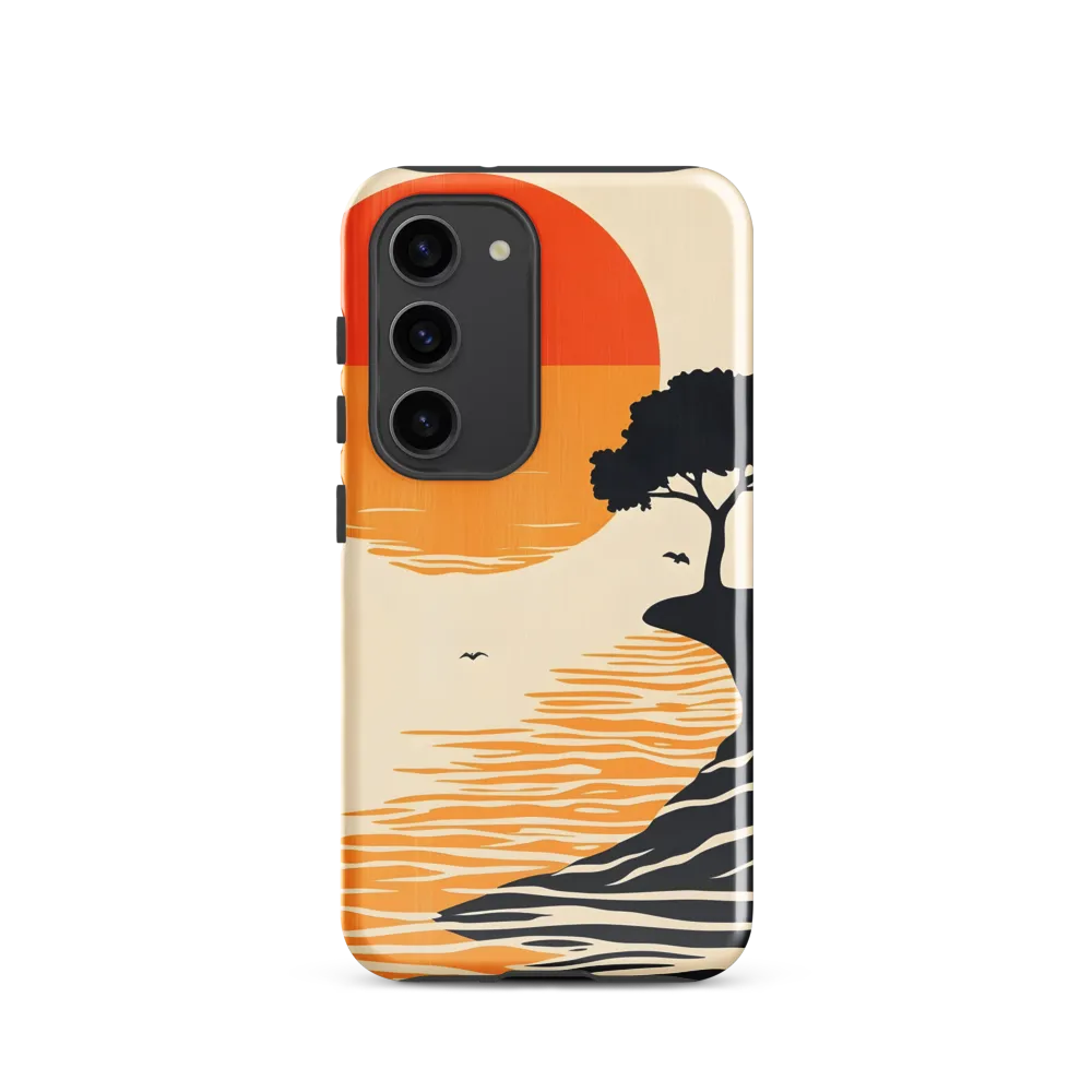 Serene Sunset | Phone Case |  S23 | Tough Case | Glossy